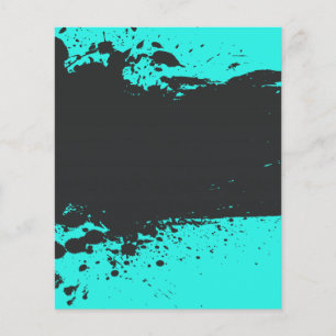 Prospectus 11,4 Cm X 14,2 Cm Brochure de la partie de peinture