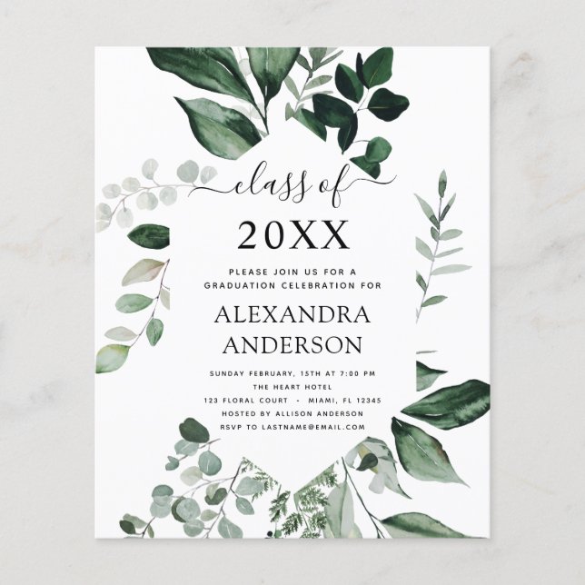 Prospectus 11,4 Cm X 14,2 Cm Budget 2023 Diplôme Floral Végétal (Devant)