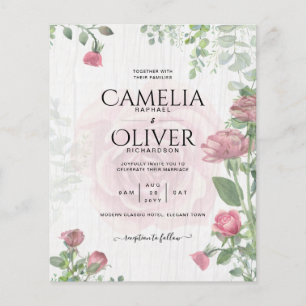 Prospectus 11,4 Cm X 14,2 Cm Budget All-in-1 Roses Roses Roses Roses Roses Rose