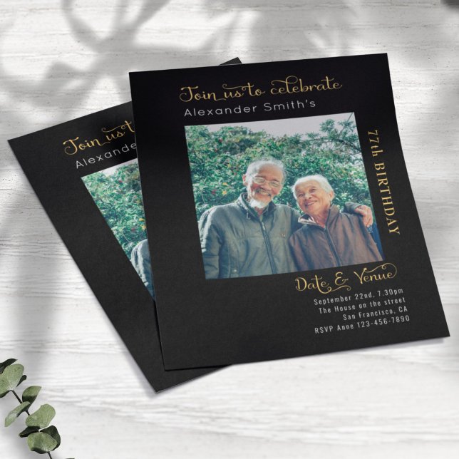 Prospectus 11,4 Cm X 14,2 Cm Budget annuel Anniversaire Invitation (Créateur téléchargé)