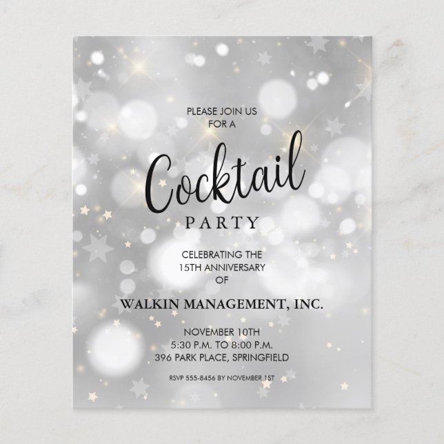 Prospectus 11,4 Cm X 14,2 Cm Budget annuel des affaires (Devant)