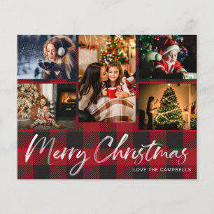 Prospectus 11,4 Cm X 14,2 Cm Budget Buffalo Check Plaid 5 Photo