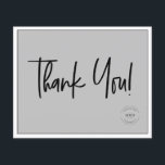 Prospectus 11,4 Cm X 14,2 Cm Budget Business Logo Social QR Code Merci<br><div class="desc">Express votre gratitude à vos précieux clients avec le logo d'affaires Budget Social QR Code Merci Flyer. Cette option de flyer abordable vous permet d'offrir vos remerciements à un public plus large, afin que plus de gens se sentent appréciés pour leur soutien. La personnalisation est essentielle pour que ce prospectus...</div>
