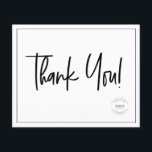 Prospectus 11,4 Cm X 14,2 Cm Budget Business Logo Social Website Code Merci<br><div class="desc">N'oubliez pas de remercier vos clients. Cette option économique de type papier vous permet de dire merci à plus de gens. Customisez le logo, le message, le site Web, le code QR (généré instantanément) et la poignée des médias sociaux de cette feuille de prospectus (utilisez l'outil "modifier la conception" pour...</div>