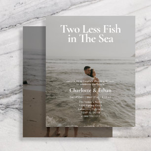 Prospectus 11,4 Cm X 14,2 Cm Budget Deux Poissons Moins 2 Photo Couple Baby Sho