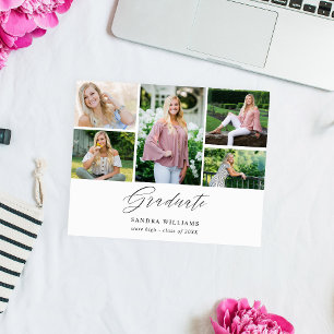 Prospectus 11,4 Cm X 14,2 Cm Budget Ele Chic 5 Multi Photo Graduate