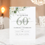 Prospectus 11,4 Cm X 14,2 Cm Budget Green Floral Surprise Invitation Anniversai<br><div class="desc">Célébrez dans le style avec une élégante invitation à la surprise d'anniversaire grise et verte. Ce design sophistiqué présente des tons gris doux associés à des fleurs vertes luxuriantes, créant une ambiance sereine mais festive. Parfait pour une fête raffinée et mémorable, les délicats accents floraux apportent une touche de beauté...</div>