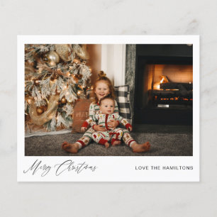 Prospectus 11,4 Cm X 14,2 Cm Budget Joyeux Noël instantanée photo