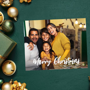 Prospectus 11,4 Cm X 14,2 Cm Budget Joyeux Noël Minimaliste H Photo 3