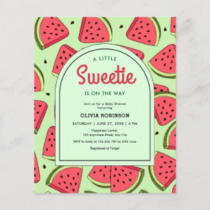 Prospectus 11,4 Cm X 14,2 Cm Budget Little Sweetie Watermelon BabyDouche Invita