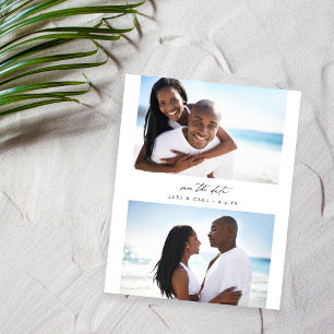 Prospectus 11,4 Cm X 14,2 Cm Budget MOD H Duo Photo Enregistrer la date