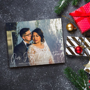 Prospectus 11,4 Cm X 14,2 Cm Budget Notre Premier Flyer Photo Noël