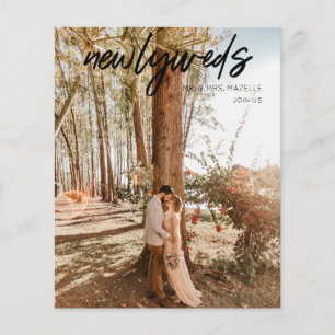 Prospectus 11,4 Cm X 14,2 Cm Budget Nouveaux mariés 1 Photo B Mariage Réception