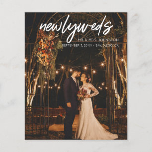 Prospectus 11,4 Cm X 14,2 Cm Budget Nouveaux mariés 1 Photo W Mariage Réception