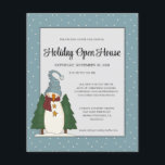 Prospectus 11,4 Cm X 14,2 Cm Budget Pays Noël Snowman Open House<br><div class="desc">Budget Country Christmas Snowman Holiday Open House Invitation - Un bonhomme de neige fantaisiste vêtu de son meilleur hiver est présenté sur notre invitation budgétaire. Notre invitation permet d'avoir beaucoup de place pour tous vos détails de vacances ou de vacances. Vos détails sont entourés d'une bordure de neige tombante. Tellement...</div>