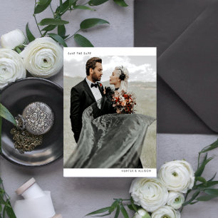 Prospectus 11,4 Cm X 14,2 Cm Budget Photo Enregistrer la Date