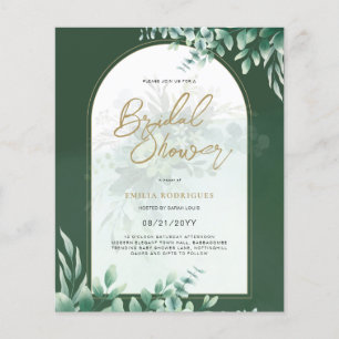 Prospectus 11,4 Cm X 14,2 Cm Budget Photo Nuptiale Douche Invitation Feuille Ru