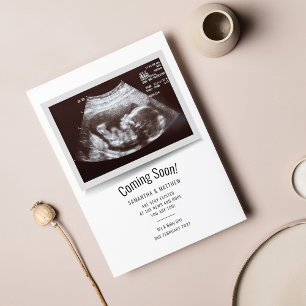 Prospectus 11,4 Cm X 14,2 Cm Budget Prochainement Grossesse Photo Ultrasound