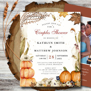 Prospectus 11,4 Cm X 14,2 Cm Budget Rustique Automne Mariage de automne Couples
