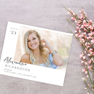 Prospectus 11,4 Cm X 14,2 Cm Budget Script Nom du motif Photo Graduation 3