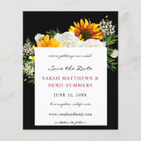 Budget Sunflower &W Floral B Artsy Enregistrer la 