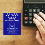 Prospectus 11,4 Cm X 14,2 Cm Business Black Vendredi Vente sur Blue Flyer<br><div class="desc">Circulaire personnalisable avec Black Friday Sale, votre nom d'entreprise et d'autres informations de votre entreprise, un matériel marketing que vous pouvez utiliser pour attirer plus de clients. Customisez-le et distribuez-le afin d'attirer plus de clients pour acheter vos produits ou clients pour aimer vos services. Les couleurs design sont des textes...</div>