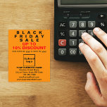 Prospectus 11,4 Cm X 14,2 Cm Business Black Vendredi Vente sur Orange Color Fly<br><div class="desc">Circulaire personnalisable avec Black Friday Sale, votre nom d'entreprise et d'autres informations de votre entreprise, un matériel marketing que vous pouvez utiliser pour attirer plus de clients. Customisez-le et distribuez-le afin d'attirer plus de clients pour acheter vos produits ou clients pour aimer vos services. Les couleurs de design sont des...</div>