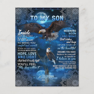 Prospectus 11,4 Cm X 14,2 Cm Cadeau d'anniversaire pour mon fils, cadeau pour m