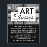 Prospectus 11,4 Cm X 14,2 Cm Carrés de Maze de voyage, Enseignant d'Art, Cours<br><div class="desc">Trippy Maze Carrés,  Enseignant en Art,  Art Class Publicité Flyer par The Carte de visite Store.</div>