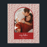 Prospectus 11,4 Cm X 14,2 Cm Carte de Noël Arc Moderne<br><div class="desc">Créez une impression durable cette saison avec une carte de vacances unique. Ce modèle simple et moderne présente un design moderne et propre. Customisez-le avec vos informations et faites-le vous-même !</div>