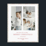 Prospectus 11,4 Cm X 14,2 Cm Carte de Noël moderne BUDGET<br><div class="desc">Créez une impression durable cette saison avec une carte de vacances unique. Ce modèle simple et moderne présente un design moderne et propre. Customisez-le avec vos informations et faites-le vous-même ! Budget Paper est mince ! ***Mise à niveau pour un papier plus épais. Les enveloppes ne sont pas incluses dans...</div>