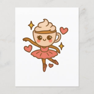 Prospectus 11,4 Cm X 14,2 Cm Carte d'identité italienne Cappuccina Ballerina