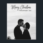 Prospectus 11,4 Cm X 14,2 Cm Carte photo de vacances budgétaires | Noël moderne<br><div class="desc">Créez une impression durable cette saison avec une carte de vacances unique.</div>