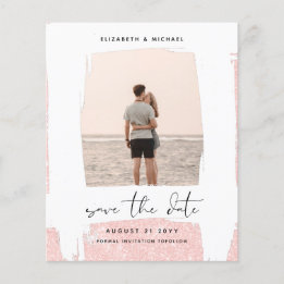 Prospectus 11,4 Cm X 14,2 Cm Cartes de faire-part de mariage minimalistes et ur