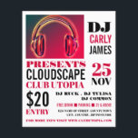 Prospectus 11,4 Cm X 14,2 Cm Casques, DJ, Club Event Advertising Flyer<br><div class="desc">Casques,  DJ,  Circulaires Publicitaires Des Événements Club Par Le Magasin Carte de visite.</div>