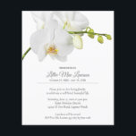 Prospectus 11,4 Cm X 14,2 Cm Célébration florale de l'orchidée pour un souvenir<br><div class="desc">Une belle tige d'orchidée blanche accentue ces circulaires de souvenir de funérailles. Peut être utilisé comme cartes de célébration de vie, anniversaire de décès, ou toute occasion. Téléchargez facilement des photos, nécrologie ou toute information au verso. Imprimé sur du papier abordable, budget 4, 5 "x 5, 6" 80 g. **AUCUNE...</div>