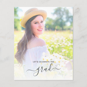 Prospectus 11,4 Cm X 14,2 Cm Célébrons la photo du diplômé