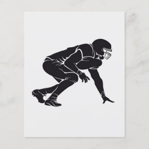 Prospectus 11,4 Cm X 14,2 Cm Centre de football américain