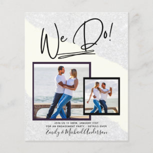Prospectus 11,4 Cm X 14,2 Cm C'Est Ce Que Nous Faisons ! Budget des invitations