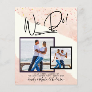 Prospectus 11,4 Cm X 14,2 Cm C'Est Ce Que Nous Faisons ! Budget des invitations