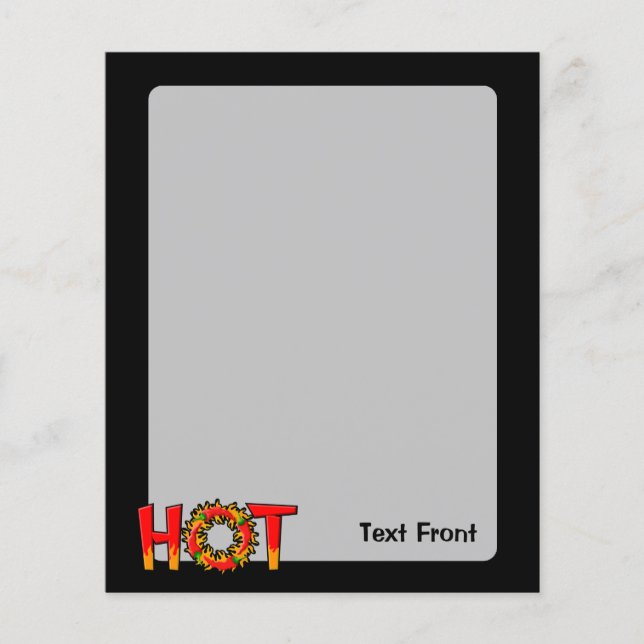 PROSPECTUS 11,4 CM X 14,2 CM CHAUD (Devant)