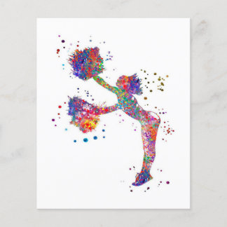 Prospectus 11,4 Cm X 14,2 Cm Cheerleader | Conception culte