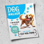 Prospectus 11,4 Cm X 14,2 Cm Chien Walker Animal de compagnie assis Happy Chien<br><div class="desc">Chien Walker Animaux De Compagnie Assis Happy Dog Biting Ses Flyers De Poitrine.</div>