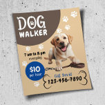 Prospectus 11,4 Cm X 14,2 Cm Chien Walker Animal de compagnie assis Joyeux Labr<br><div class="desc">Chien Walker Animaux de compagnie assis Happy Labrador Retriever Flyers de chien.</div>