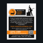 Prospectus 11,4 Cm X 14,2 Cm Chimney Sweep Logo Design Chimney Sweep Service<br><div class="desc">Conception du logo Chimney Sweep,  Service de balayage Chimney Circulaire publicitaire par The Carte de visite Store.</div>