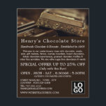 Prospectus 11,4 Cm X 14,2 Cm Chocolate de luxe, Advert Confectionery Supplies<br><div class="desc">Chocolate de luxe,  Confectionery Supplies Advertising Flyers By The Business Card Store.</div>