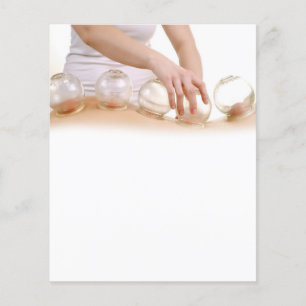 Prospectus 11,4 Cm X 14,2 Cm Circulaire Acupuncture