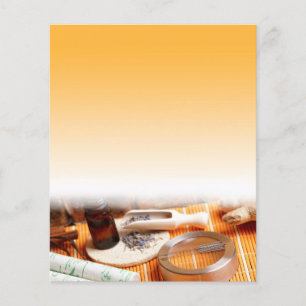 Prospectus 11,4 Cm X 14,2 Cm Circulaire Acupuncture