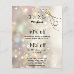 Prospectus 11,4 Cm X 14,2 Cm Circulaire personnalisée d'affaires