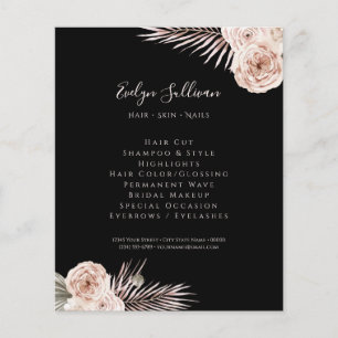 Prospectus 11,4 Cm X 14,2 Cm Circulaire rose tropicale